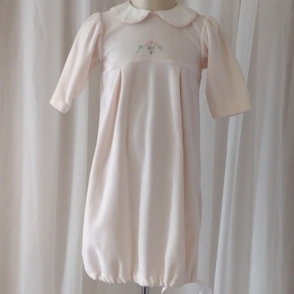 Strasberg Luxury Baby Gown. See measurements